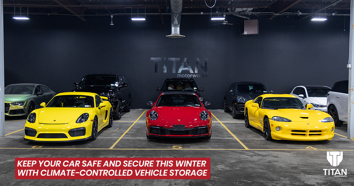 ClimateControlled Vehicle Storage in Rochester, NY Titan Motorworks